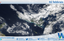 Sicilia: immagine satellitare Nasa di martedì 02 febbraio 2021