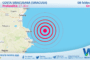 Sicilia: scossa di terremoto magnitudo 3.1 nel Canale di Sicilia meridionale (MARE)