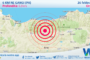 Sicilia: scossa di terremoto magnitudo 2.7 nei pressi di Reggio di Calabria (RC)