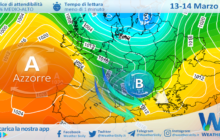 Meteo, peggiora domenica sera sul nord Sicilia: tornano freddo e neve!