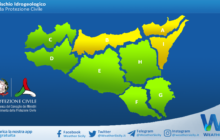Sicilia: avviso rischio idrogeologico per lunedì 22 marzo 2021