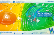 Sicilia, ultimo impulso artico martedì: atteso più freddo e neve a bassa quota.