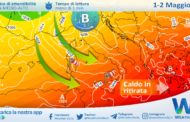 Sicilia, ultime ore di caldo: tante nubi, locali piogge e Maestrale in arrivo.