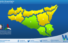 Sicilia: avviso rischio idrogeologico per lunedì 19 aprile 2021