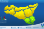 Sicilia: maltempo diffuso venerdì. Accumuli localmente moderati.