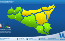 Sicilia: avviso rischio idrogeologico per sabato 24 aprile 2021