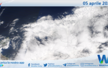 Sicilia: immagine satellitare Nasa di lunedì 05 aprile 2021