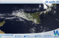Sicilia: immagine satellitare Nasa di martedì 06 aprile 2021
