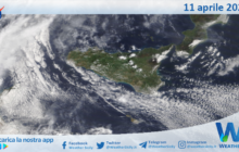 Sicilia: immagine satellitare Nasa di domenica 11 aprile 2021