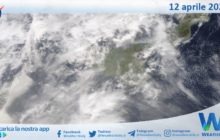 Sicilia: immagine satellitare Nasa di lunedì 12 aprile 2021