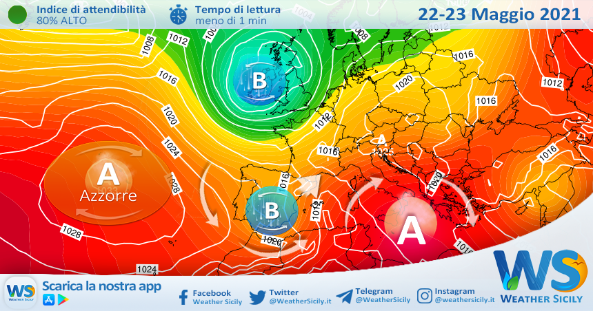 Sicilia, primo weekend giallo con l'anticiclone africano: attese punte di 35 gradi!