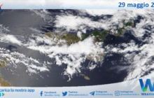 Sicilia: immagine satellitare Nasa di sabato 29 maggio 2021