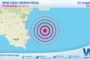 Sicilia: scossa di terremoto magnitudo 3.2 nei pressi di Costa Calabra sud-occidentale (Catanzaro, Vibo Valentia, Reggio di Calabria)