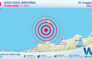Sicilia: scossa di terremoto magnitudo 3.0 nei pressi di Isole Eolie (Messina)