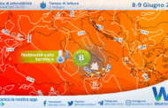 Sicilia: rovesci e temporali in arrivo. Atteso un sensibile calo delle temperature.