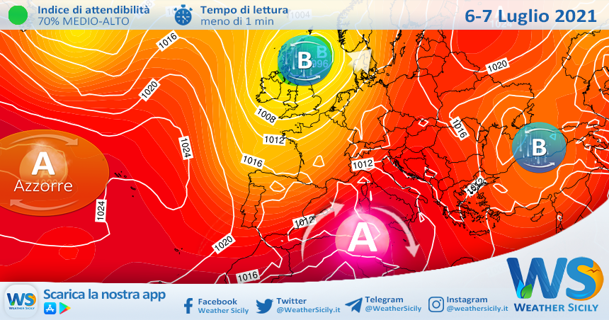 Sicilia, la breve tregua termina: nuova ondata di caldo africano in arrivo!