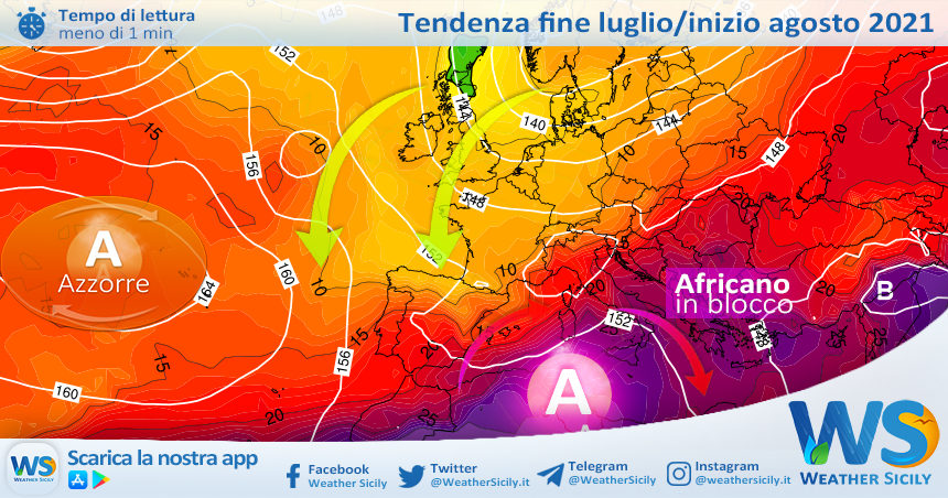 Sicilia, caldo africano ad oltranza: ci attendono (almeno) altri 10 giorni roventi!!