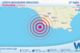 Sicilia: scossa di terremoto magnitudo 2.9 nei pressi di Costa Siciliana nord-orientale (Messina)