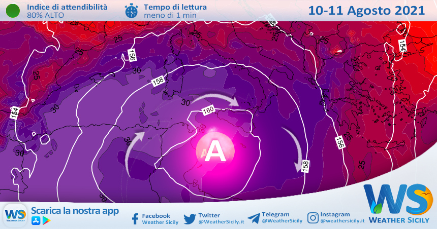 Sicilia, atteso mercoledì il clou dell'ondata di calore: possibili picchi di 47°C