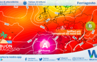 Sicilia: stabile con caldo in lieve attenuazione per Ferragosto. Locali disturbi sull'entroterra.