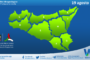 Sicilia: immagine satellitare Nasa di mercoledì 18 agosto 2021