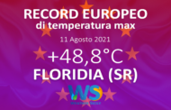 +48.8 gradi a Siracusa: un record europeo ampiamente annunciato da Weather Sicily.