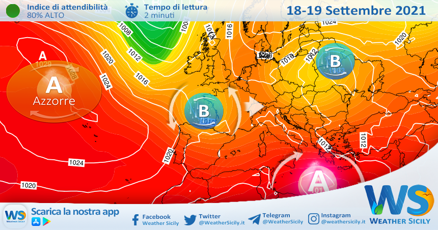 Sicilia: sarà un weekend estivo con locali punte di 38 gradi.