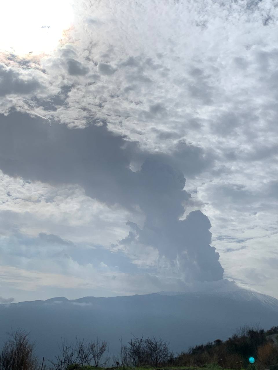 Timelapse Eruzione Etna - 23 Ottobre 2021 (VIDEO)