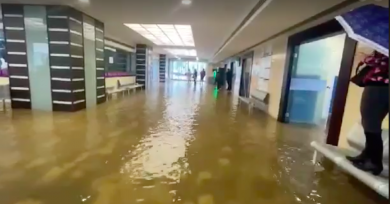 Catania: ospedale Garibaldi-Nesima allagato, il video shock (VIDEO)