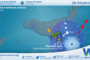 Sicilia: immagine satellitare Nasa di mercoledì 27 ottobre 2021