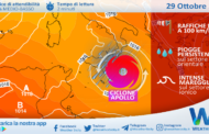 Sicilia, il ciclone Apollo si avvicina venerdì: attese piogge persistenti e forti venti.