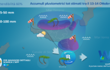 Sicilia, intenso maltempo nelle prossime ore: rischio nubifragi!