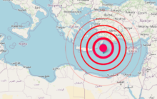 Grecia: scossa di terremoto magnitudo 5.8. Sisma avvertito anche in Sicilia orientale.