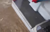 Catania, acqua invade autobus in città (VIDEO)
