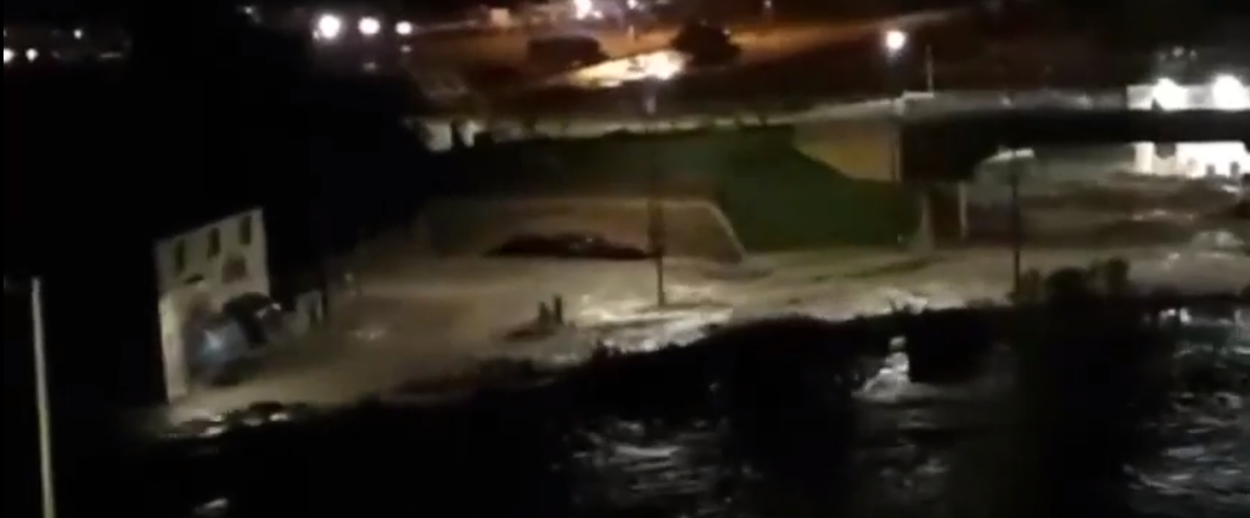 Alluvione Sciacca: il torrente Cansalamone  esonda in nottata (VIDEO)