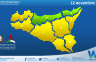 Sicilia: avviso rischio idrogeologico per lunedì 22 novembre 2021