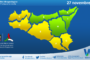 Sicilia: immagine satellitare Nasa di venerdì 26 novembre 2021