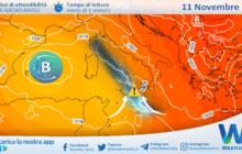 Sicilia, la linea temporalesca si sposta verso levante giovedì: diffuso rischio di nubifragi!
