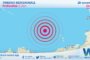 Sicilia: scossa di terremoto magnitudo 2.9 nel Tirreno Meridionale (MARE)