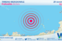 Sicilia: scossa di terremoto magnitudo 2.7 nel Tirreno Meridionale (MARE)