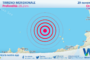 Sicilia: scossa di terremoto magnitudo 2.9 nel Tirreno Meridionale (MARE)