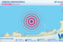 Sicilia: scossa di terremoto magnitudo 2.7 nei pressi di Isole Eolie (Messina)