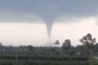 Sicilia: notevole tromba marina a Selinunte. VIDEO