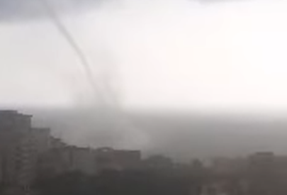 Sicilia: tromba marina anche a Sciacca - VIDEO