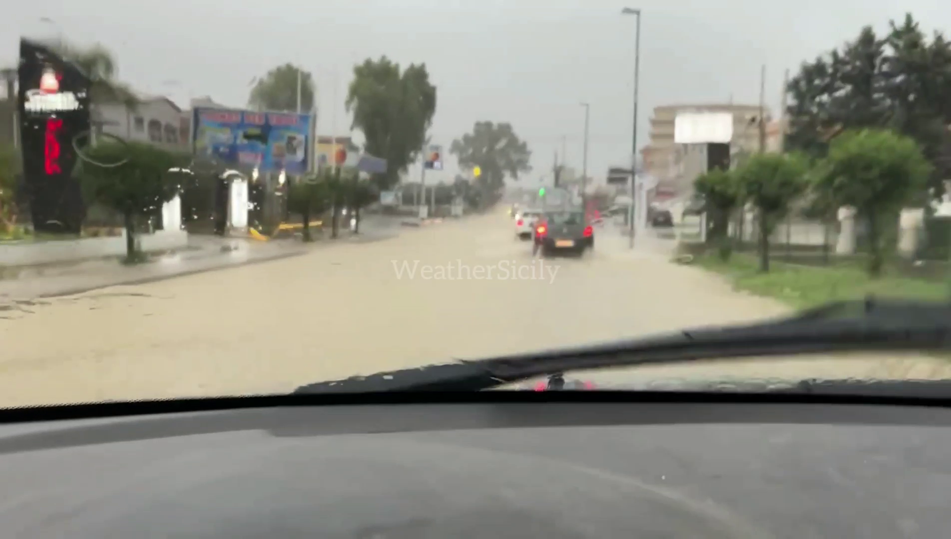 Sicilia: disagi nell'Agrigentino, allagamenti al Villaggio Mosè (VIDEO)