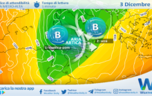 Sicilia, secondo impulso artico venerdì: torna la neve in Appennino!