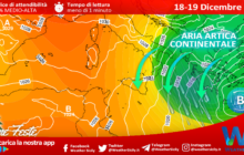 Sicilia: crollo delle temperature nel weekend per l'arrivo di secche correnti artiche!