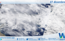 Sicilia: immagine satellitare Nasa di lunedì 27 dicembre 2021