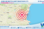 Sicilia: scossa di terremoto magnitudo 2.8 nei pressi di Motta Sant'Anastasia (CT)