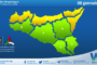 Sicilia: condizioni meteo-marine previste per sabato 08 gennaio 2022